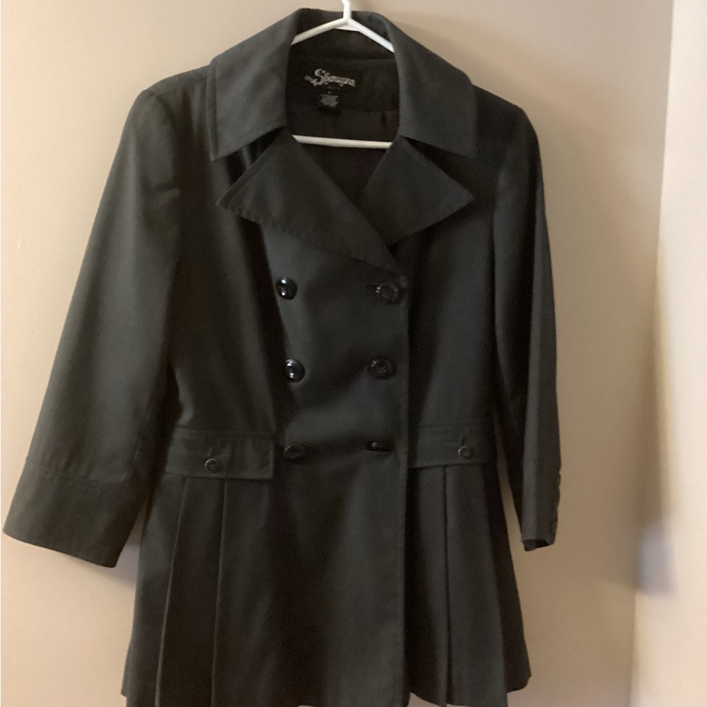 Sharagano Triple Breasted 2 Pocket Jacket Size 4